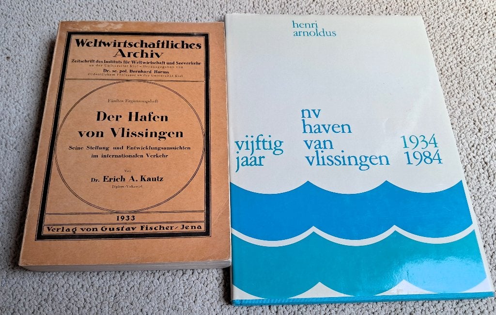 De haven van Vlissingen – van de start tot 1984, 20e eeuw of later, Gelezen, E.A. Kautz en H. Arnoldus, Ophalen of Verzenden