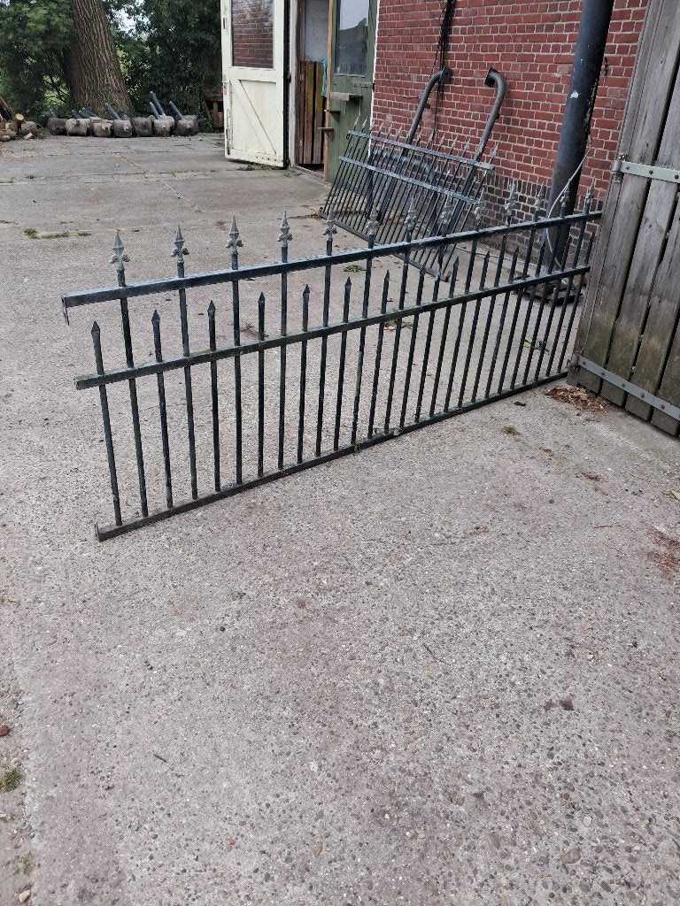 Sierhek hekwerk, Ophalen, Met poort, Gebruikt, Sierhekwerk