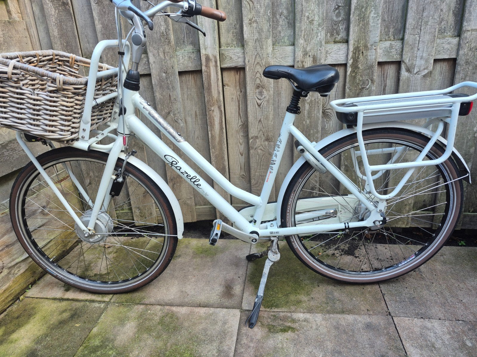 Elektrische Gazelle fiets (defect), 51 tot 55 cm, Ophalen, Gebruikt, Gazelle