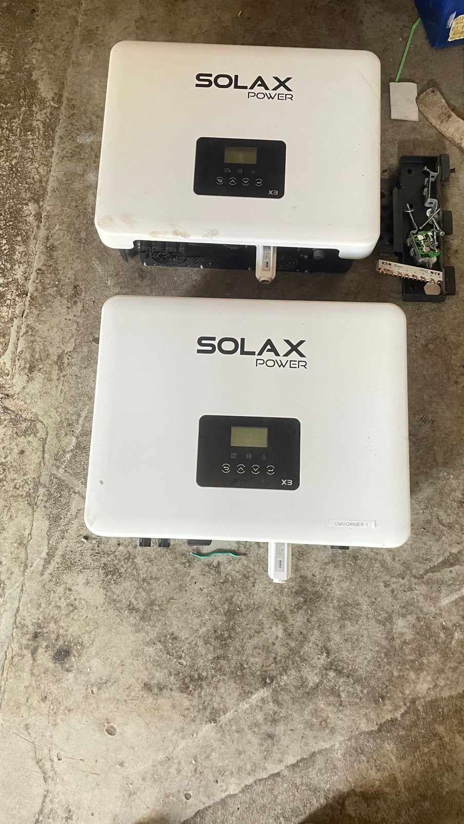 omvormer 3 fase 1x solax x3 zdny 12.0-en de 10.0-t, Ophalen of Verzenden, Gebruikt, Omvormer
