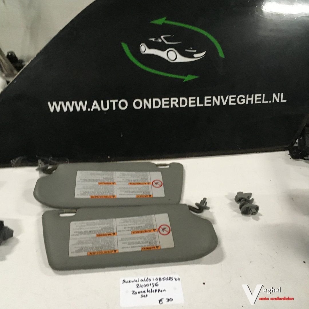 Suzuki Alto 2004 1.0 Benzine 5 drs  Zonnekleppen set, Auto-onderdelen, Interieur en Bekleding, Gebruikt, -, -, Ophalen of Verzenden