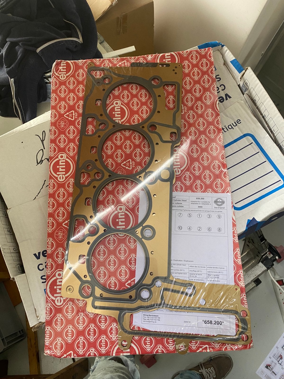 Nieuwe koppakking BMW N47 motor, Ophalen of Verzenden, Nieuw, BMW