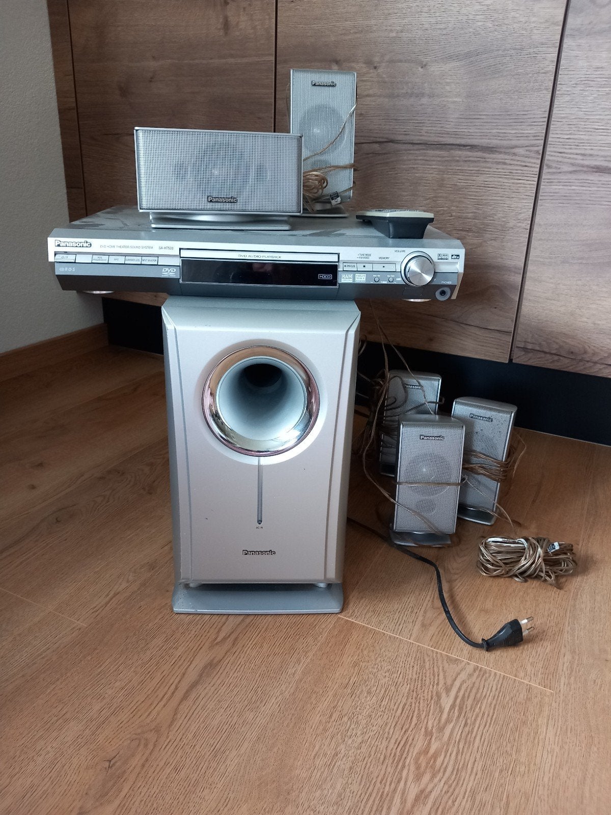 Panasonic SA-HT520 Home Theater Systeem met DVD-speler, Audio, Tv en Foto, Ophalen, Gebruikt, Panasonic, 5.1-systeem