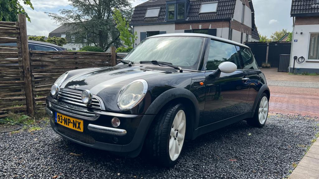 MINI Cooper 1.6 | APK 6 sept | Harm. Kardon | Climate contr., Auto's, Mini, Voorwielaandrijving, 15 km/l, Zwart, 4 cilinders