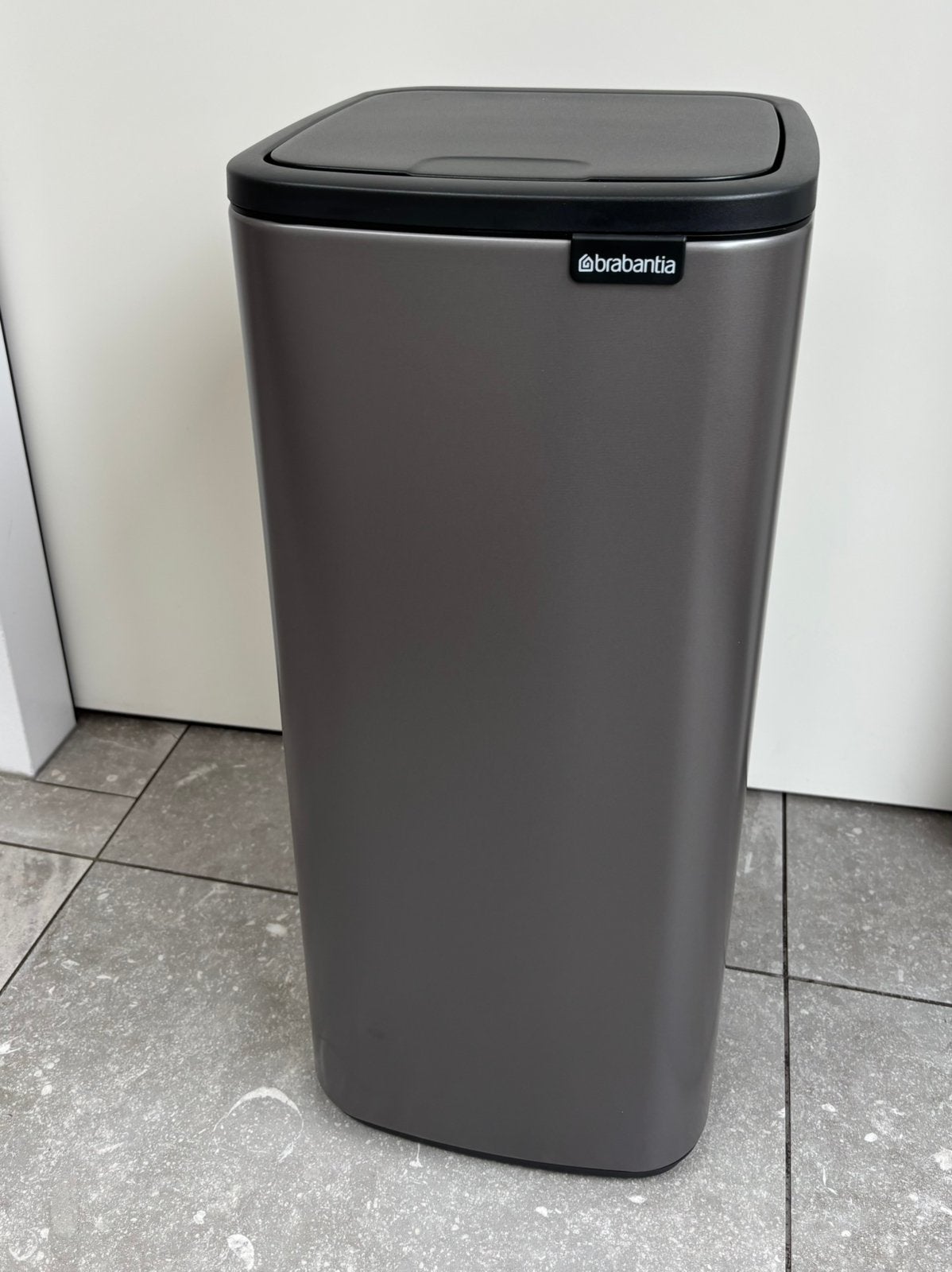 Brabantia Bo bin prullenbak 30 liter, Ophalen, 50 – 75, Nieuw, Metaal