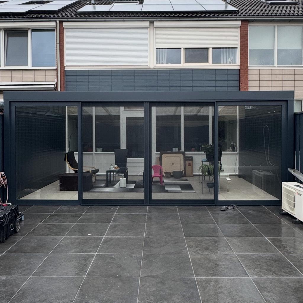 Complete veranda met schuifpui – nú voor slechts €5500!, Tuin en Terras, Overkappingen, Ophalen of Verzenden, Zo goed als nieuw