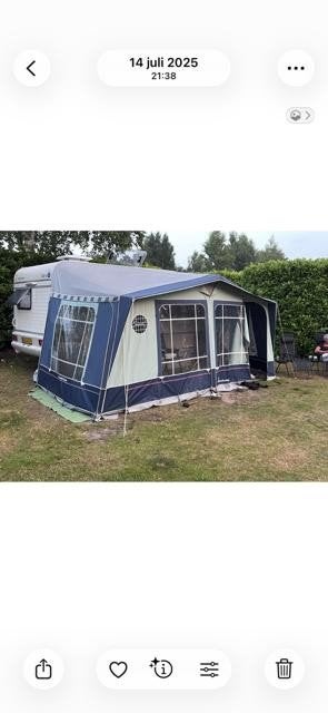 caravan avento 420 met mover, Caravans en Kamperen, Ophalen of Verzenden, Tot en met 2