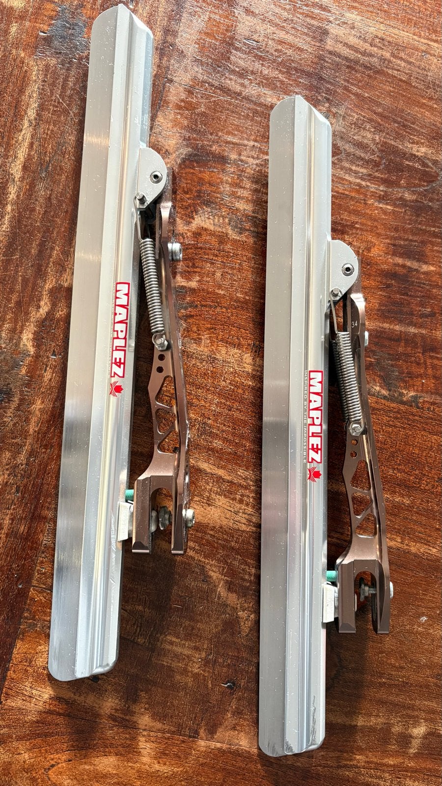 Maple klapschaatsen 16.5 (40-41), Klapschaats, Gebruikt, Ophalen of Verzenden, Maple