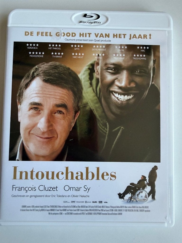 Intouchables (2011) BLURAY | Actie 5=4, Cd's en Dvd's, Blu-ray, Drama, Onbekend, Ophalen of Verzenden, Zo goed als nieuw