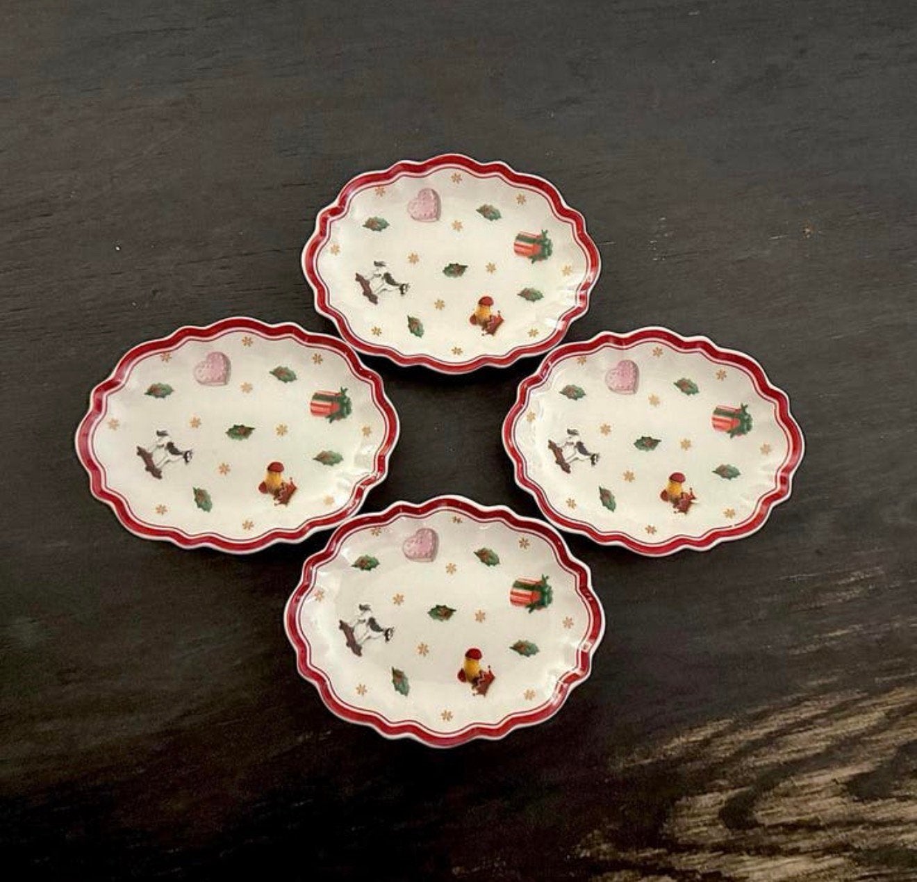 Villeroy & Boch Toy’s Delight Winter Bakery 4.Onderbordjes, Diversen, Ophalen of Verzenden, Zo goed als nieuw