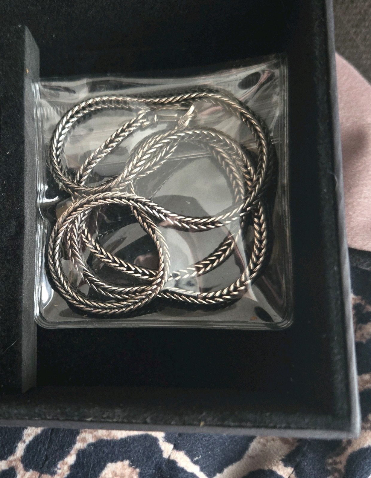 zilvere ketting (Best to buddha), Ophalen, Nieuw, Zilver, Zilver