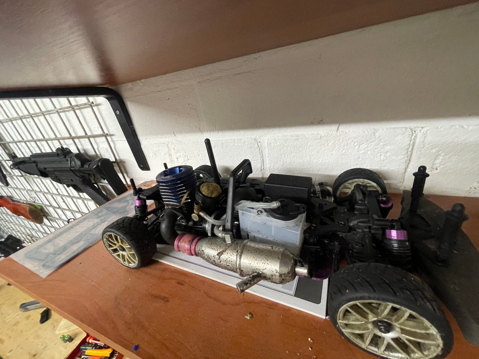 2 complete HPI nitro rs4 ., Gebruikt, Ophalen of Verzenden, Schaal 1:10, Auto onroad