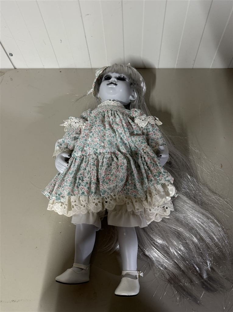 ooak gothic horror doll - Enge pop halloween, Verzamelen, Poppen, Ophalen of Verzenden, Zo goed als nieuw, Pop