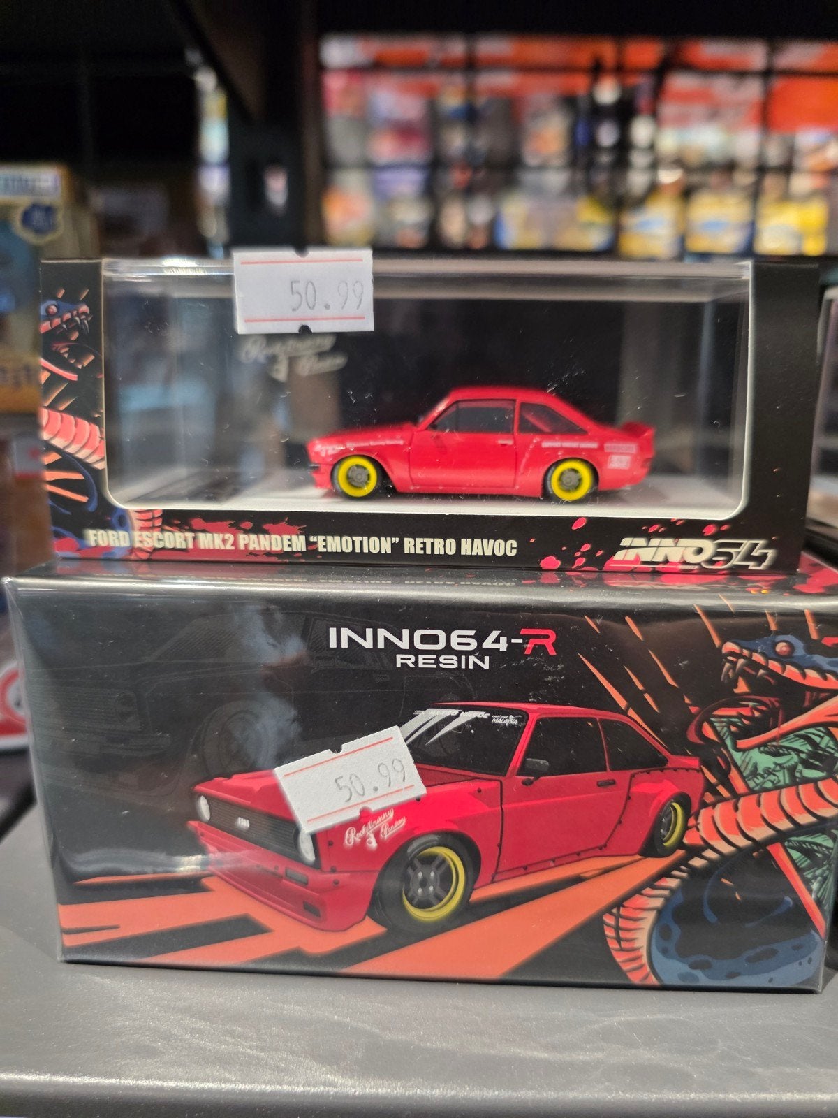 INNO64-R Ford Escort MK2 Pandem "Emotion" Retro Havoc, Onbekend, Nieuw, Ophalen of Verzenden, INNO64-R
