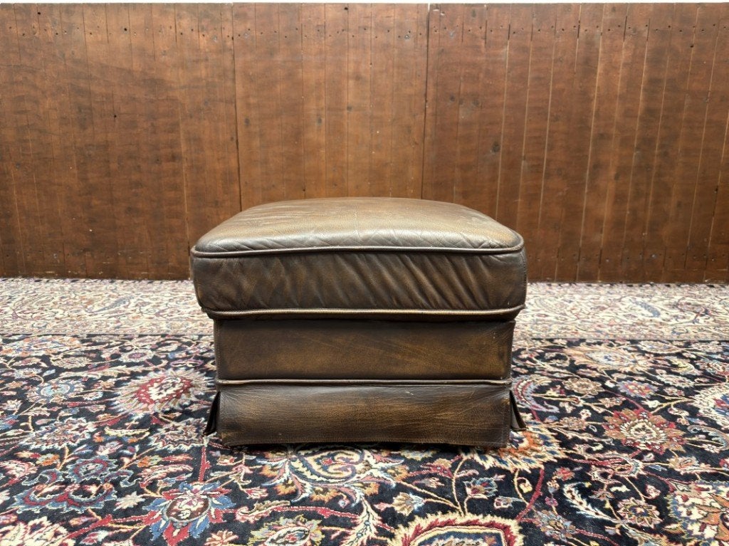Engelse Chesterfield Hocker Poef, Antiek en Kunst, Ophalen of Verzenden