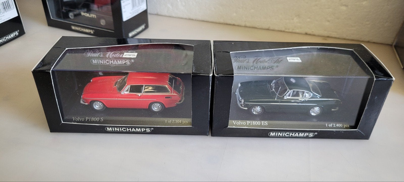Minichamps Volvo P 1800, Ophalen of Verzenden, Zo goed als nieuw, Auto, MiniChamps