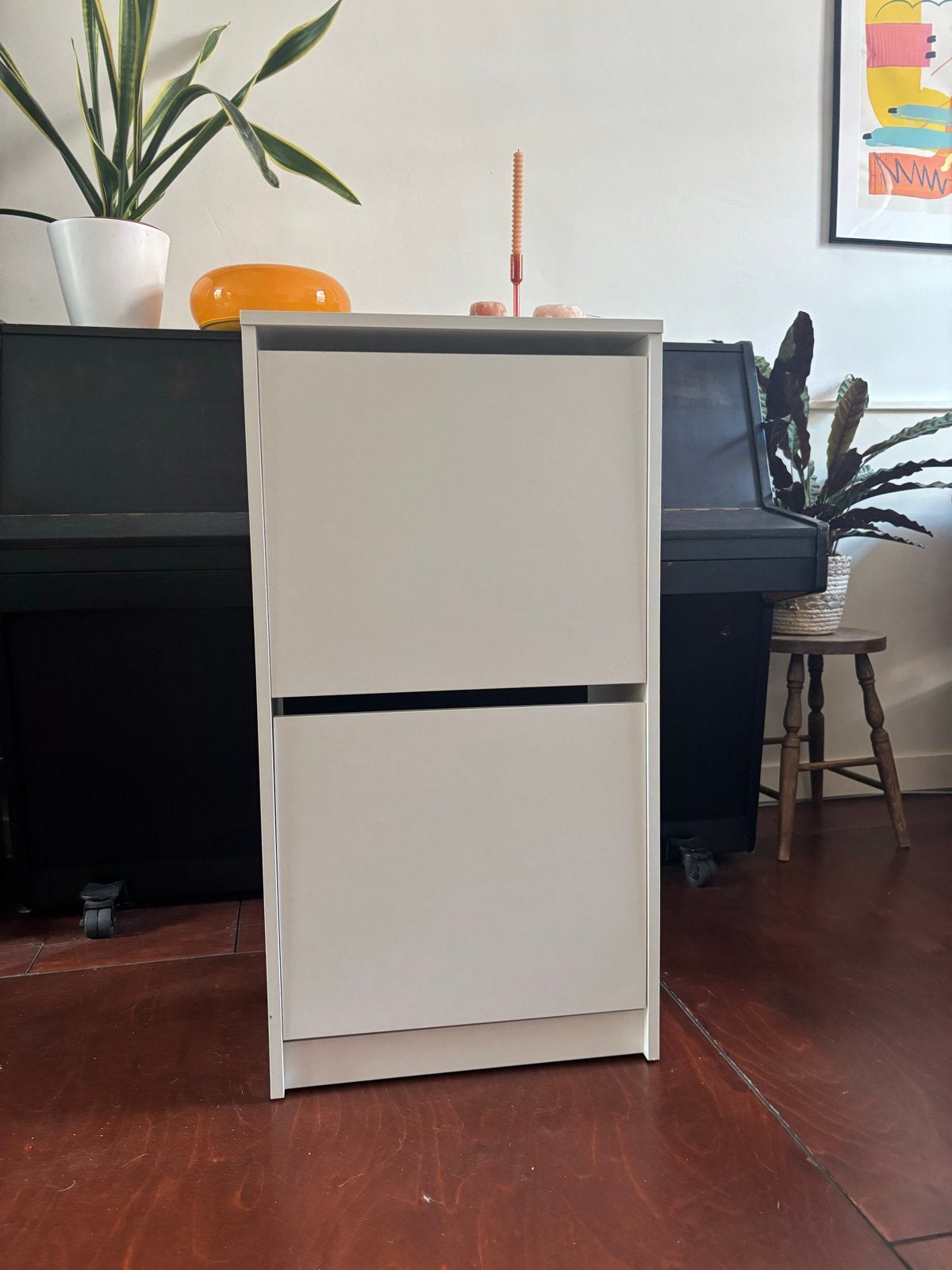 Ikea Bissa schoenenkast - 49x28x93 cm, Ophalen of Verzenden, Gebruikt