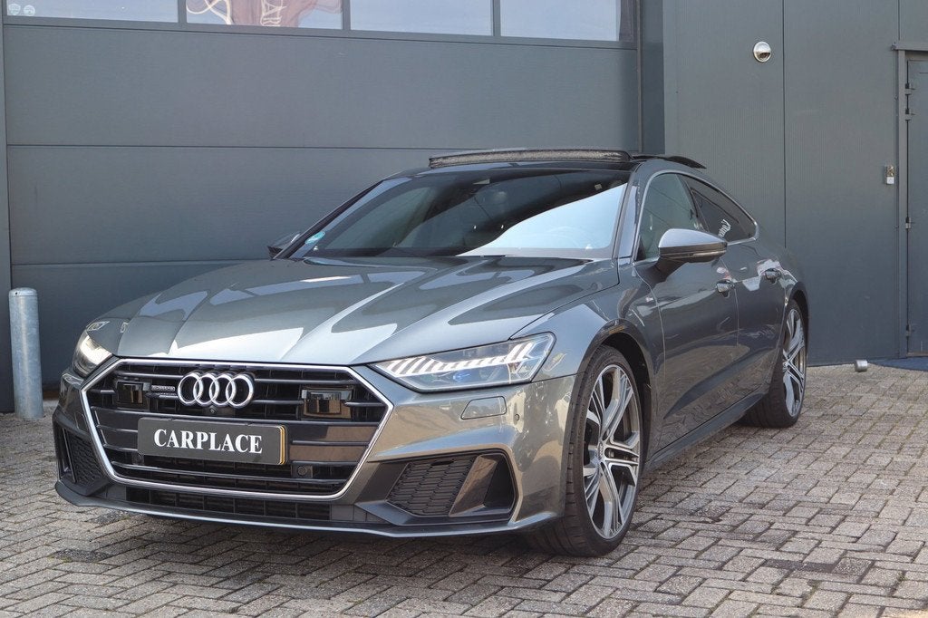 Audi A7 Sportback 50 TDI quattro Pro Line S-Panoramadak-B&0, Auto's, Audi, Automatische klimaatregeling, Gebruikt, 2000 kg, Bedrijf