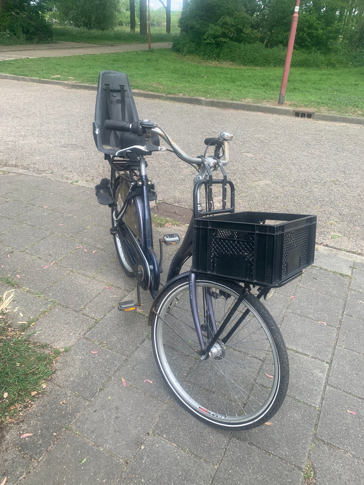 Moederfiets lage instap 28”, Ophalen, 1 zitje, Zo goed als nieuw, Overige merken
