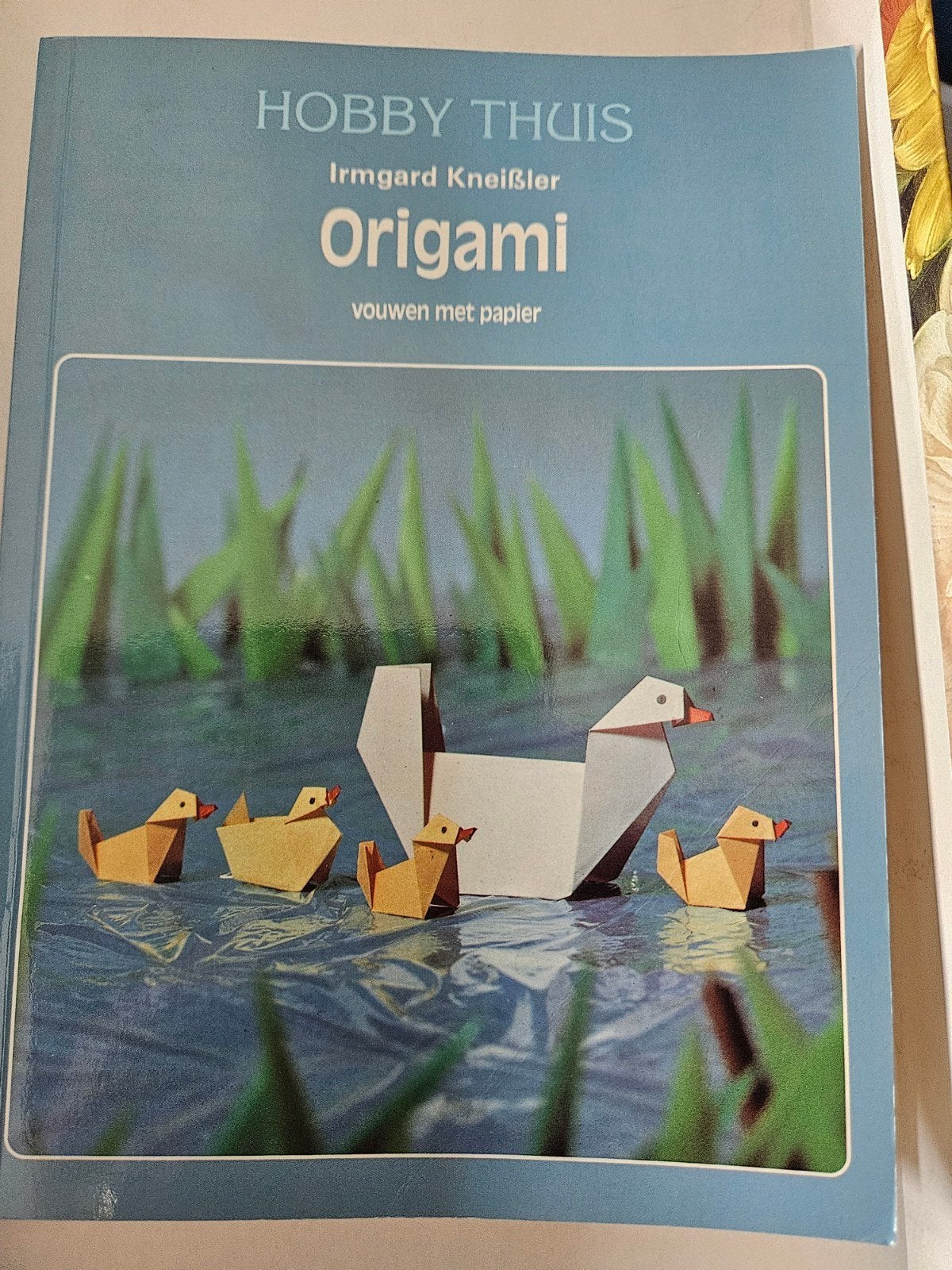 Origami knutselen met papier japanse vouwkunst, Ophalen of Verzenden