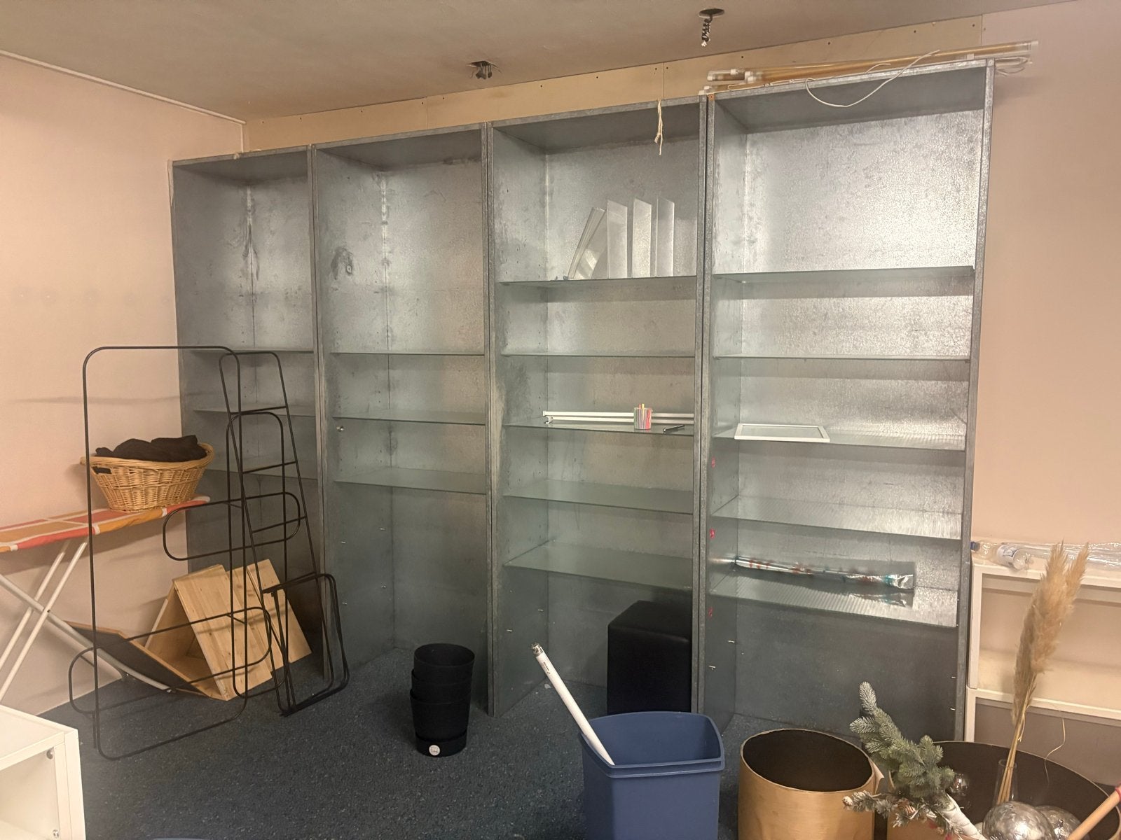 Mooie Stelling met glazen planken, Ophalen, Gebruikt