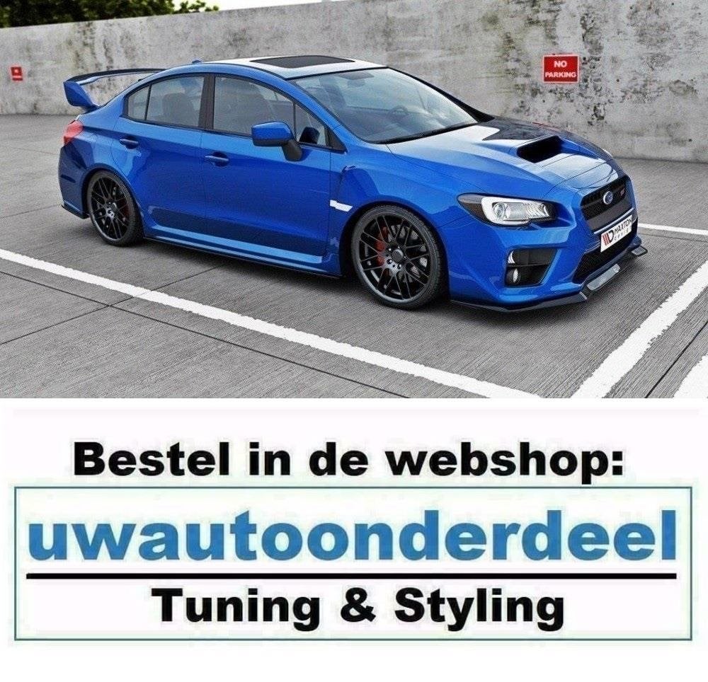Spoiler Lip Splitter Voor Subaru Impreza STI WRX MK4 Facelif, Verzenden, Automotive Parts, A.parts@hotmail.nl, Trasmolenlaan 12 3447 GZ Woerden