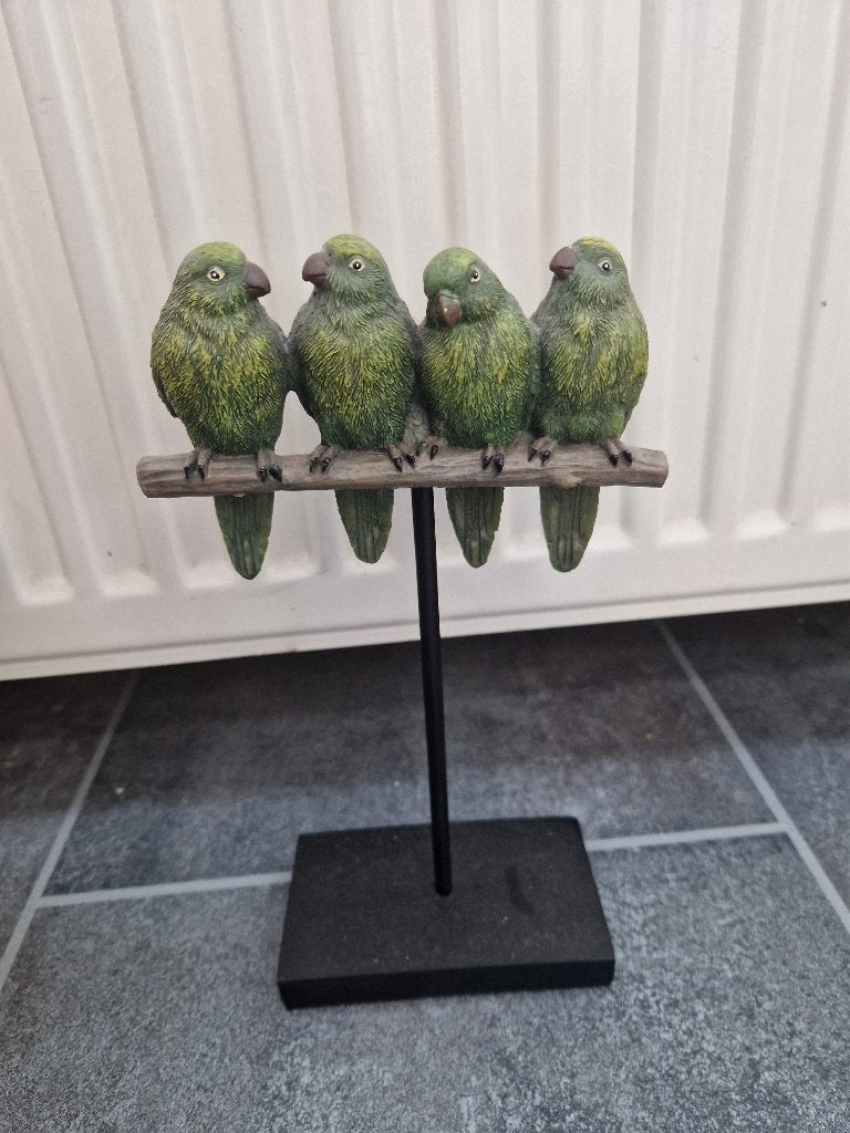 Vier vogeltjes, Ophalen, Nieuw
