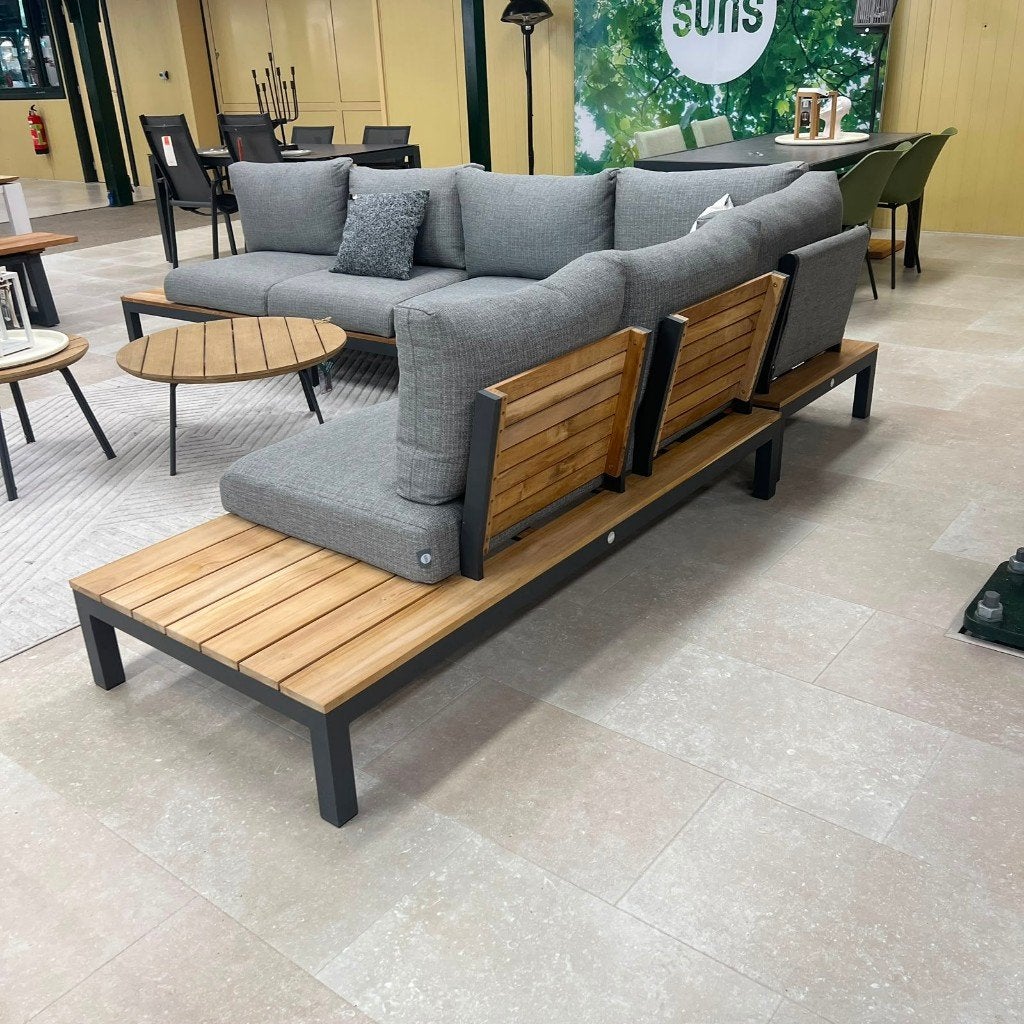 Memphis | Showroommodel, Tuin en Terras, Tuinsets en Loungesets, Ophalen, 6 zitplaatsen, Bank, Aluminium