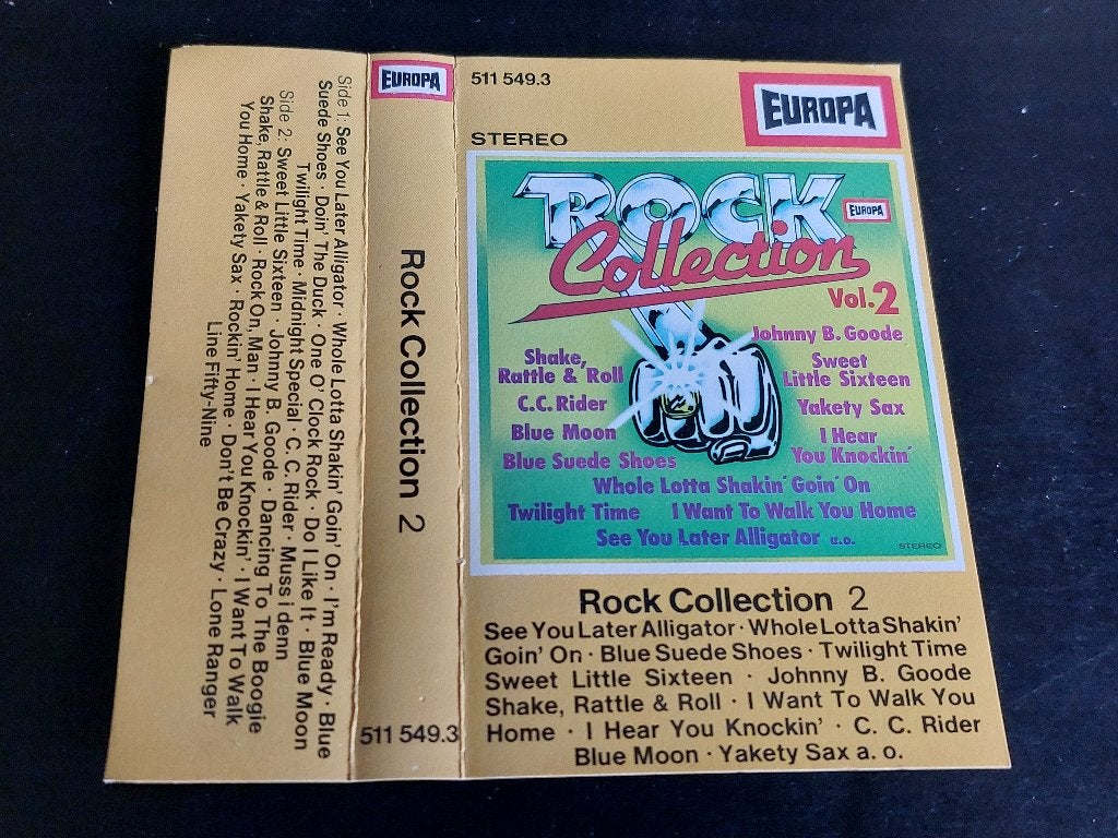 ROCK COLLECTION 2 (MC), 1 bandje, Ophalen of Verzenden, Zo goed als nieuw, Origineel