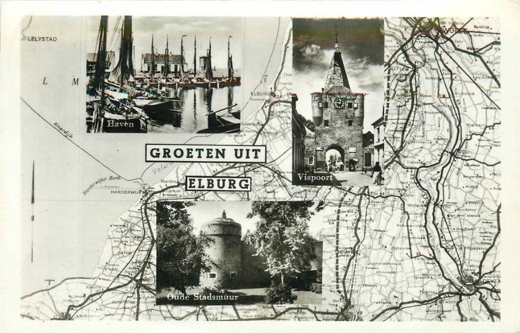 388-477-009 Elburg, Verzenden, Voor 1920, Gelderland