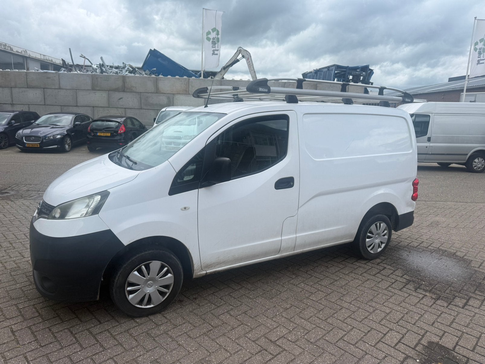 Nissan Nv200 1.5 D 66KW 2015, Euro 5, Stof, 4 cilinders, Wit