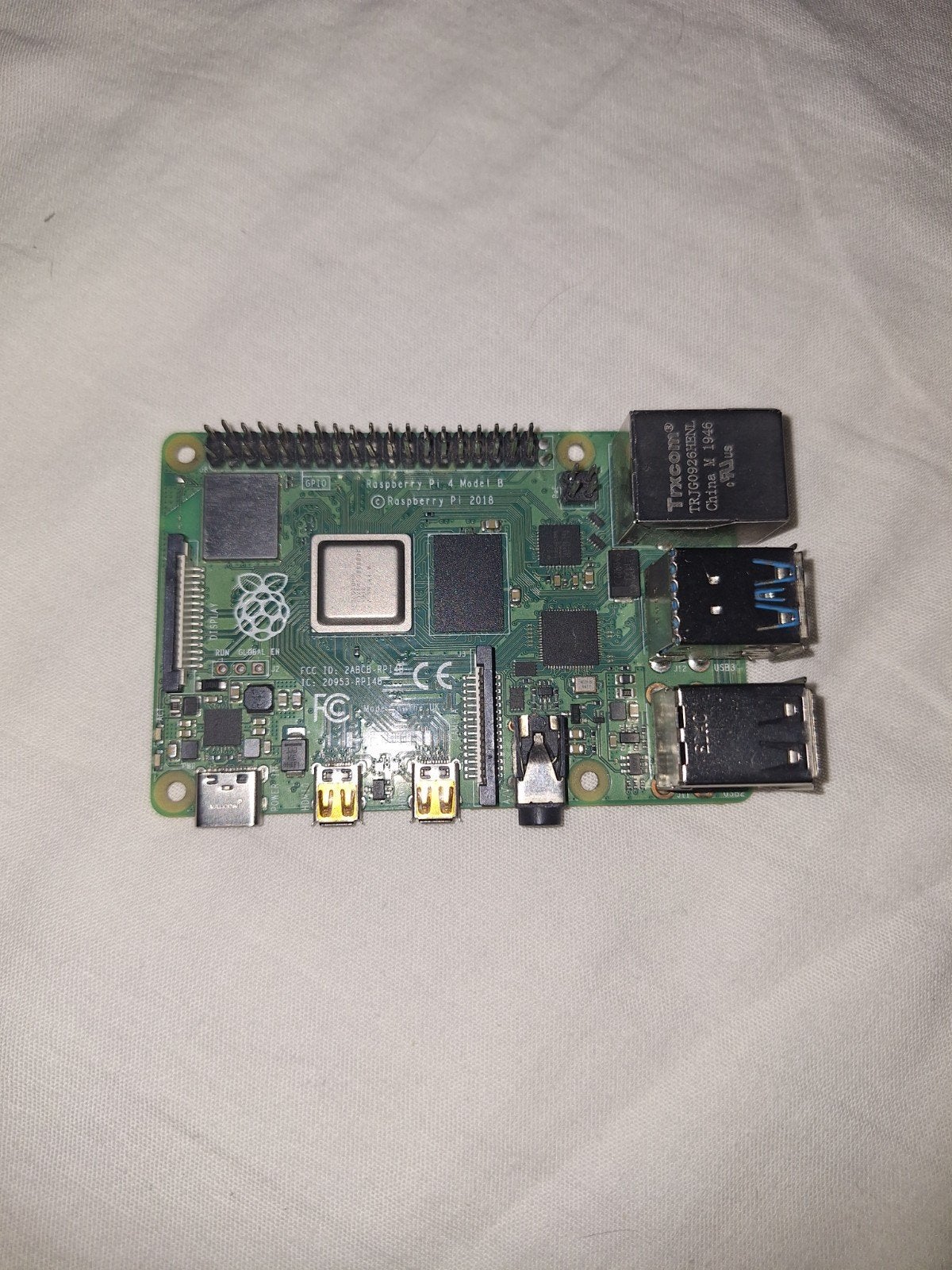 Raspberry Pi 4 Model B 4gb  - Microcomputer, Ophalen, Zo goed als nieuw