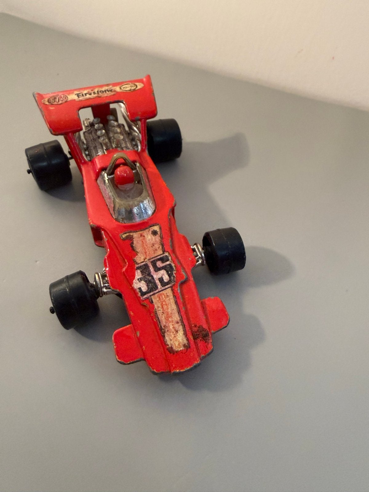 Matchbox Speed Kings K-35 Lightning Formule 1 Racewagen 1971, Ophalen of Verzenden, Gebruikt, Auto, Matchbox