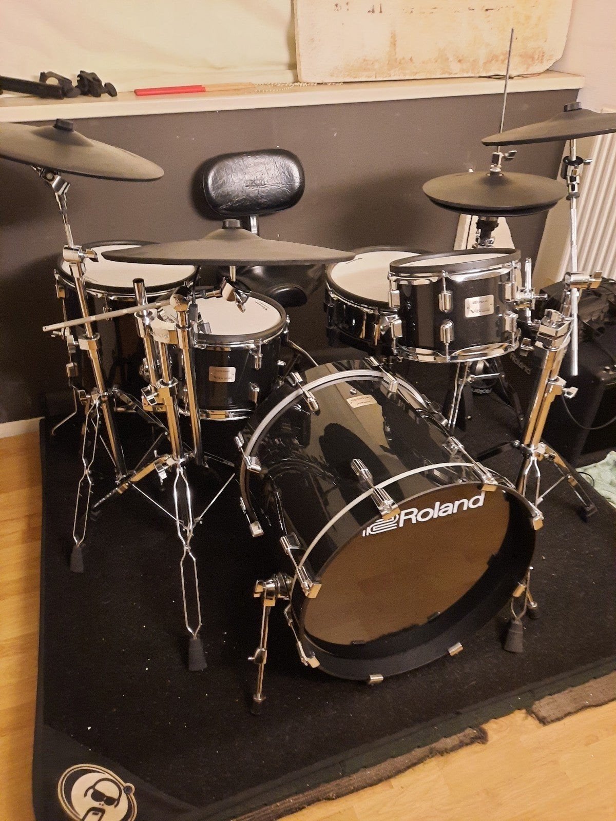 Roland vad 507 compleet...yamaha steve Jordan cocktailset