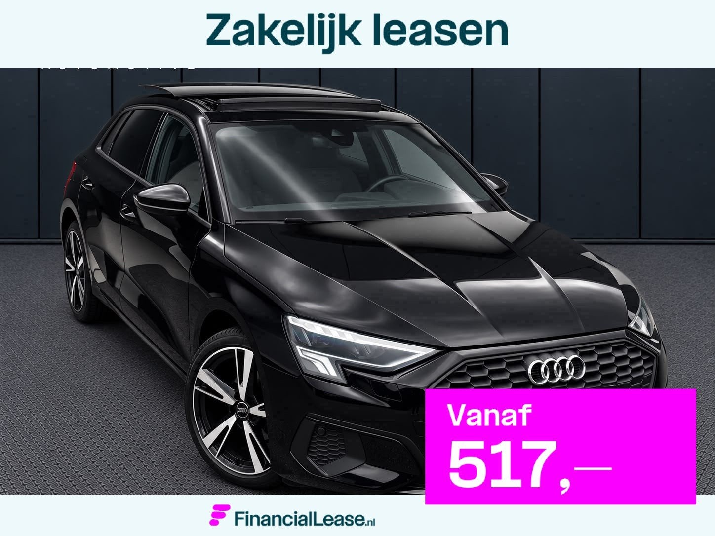 Audi A3 Limousine 35 TFSI S-Line Pano l Matrix l Side Assist, Stof, 4 cilinders, 150 pk, Zwart