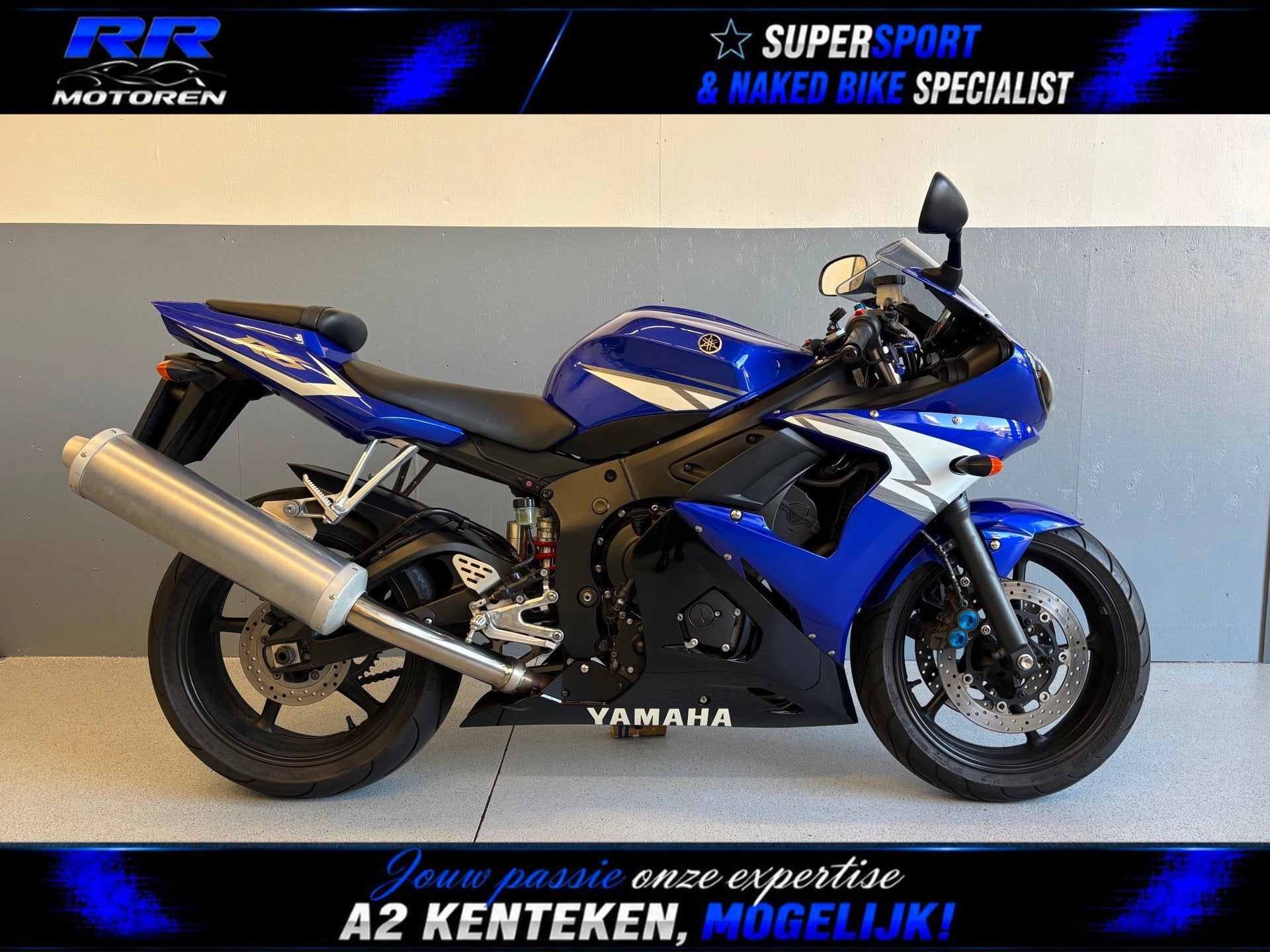 Yamaha Sport YZF-R6 Uniek in Nieuwstaat met maar 13.000km, Motoren, Sport, Meer dan 35 kW, Handgeschakeld, 600 cc