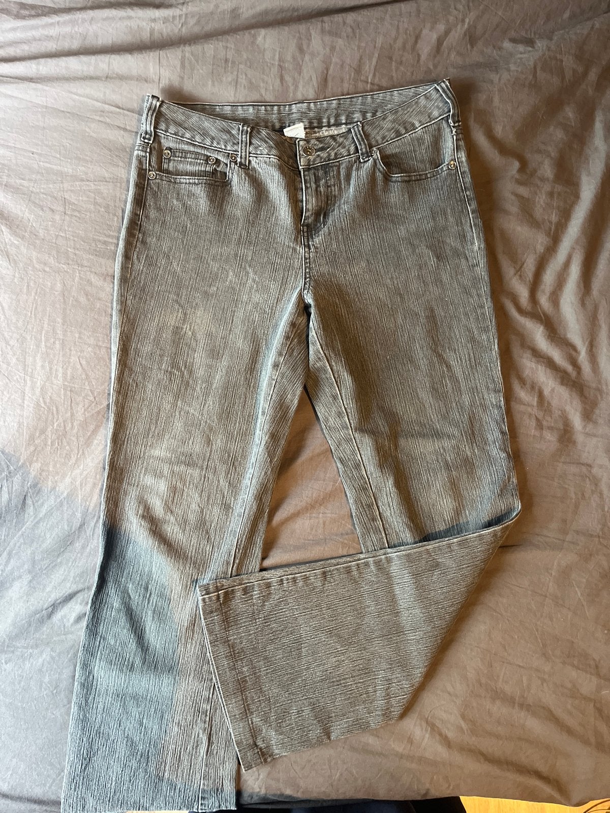 Y2K Work Pants - Grijze Jeans, Ophalen of Verzenden, Gedragen, Grijs, W30 - W32 (confectie 38/40)