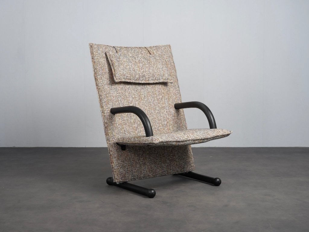 Arflex T-Line Fauteuil Burkhard Vogtherr, Ophalen, Zo goed als nieuw, Stof, 50 tot 75 cm
