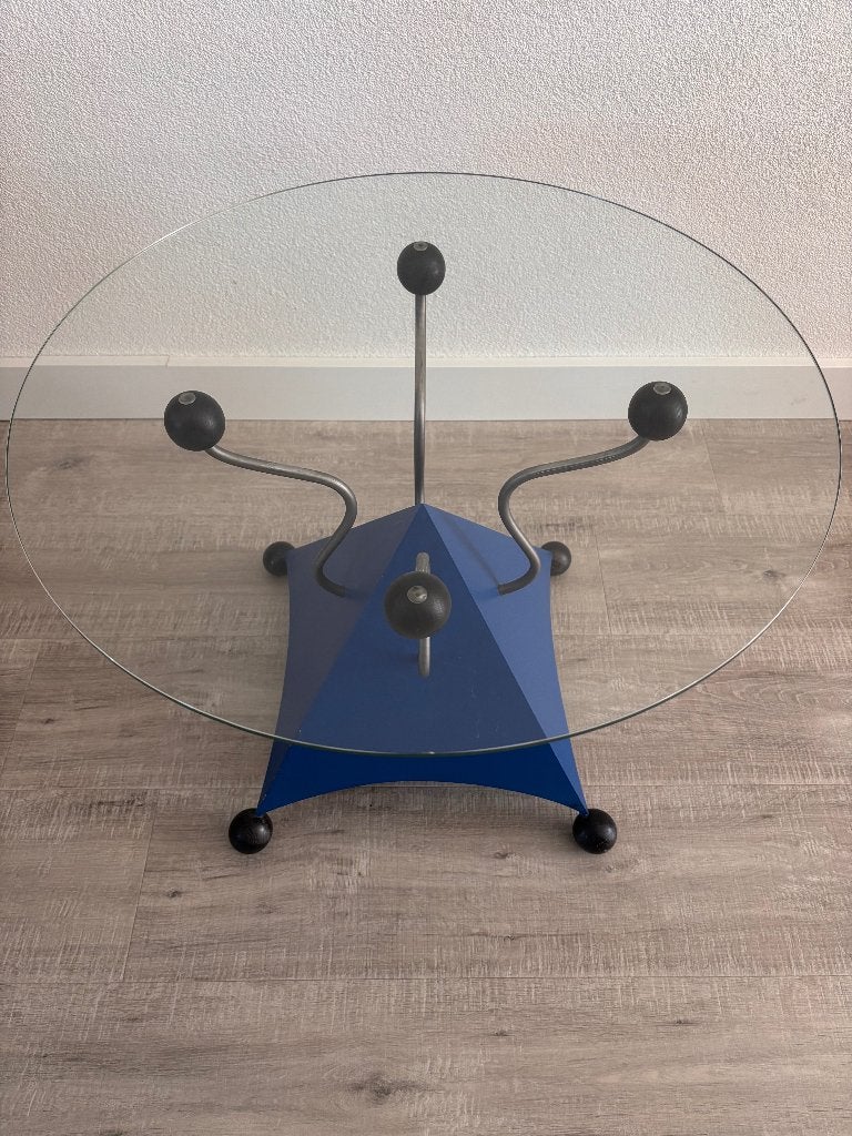 Salontafel, Huis en Inrichting, Tafels | Salontafels, Zo goed als nieuw, 50 – 75, 50 tot 100 cm, 50 tot 100 cm, Rechthoekig, Glas