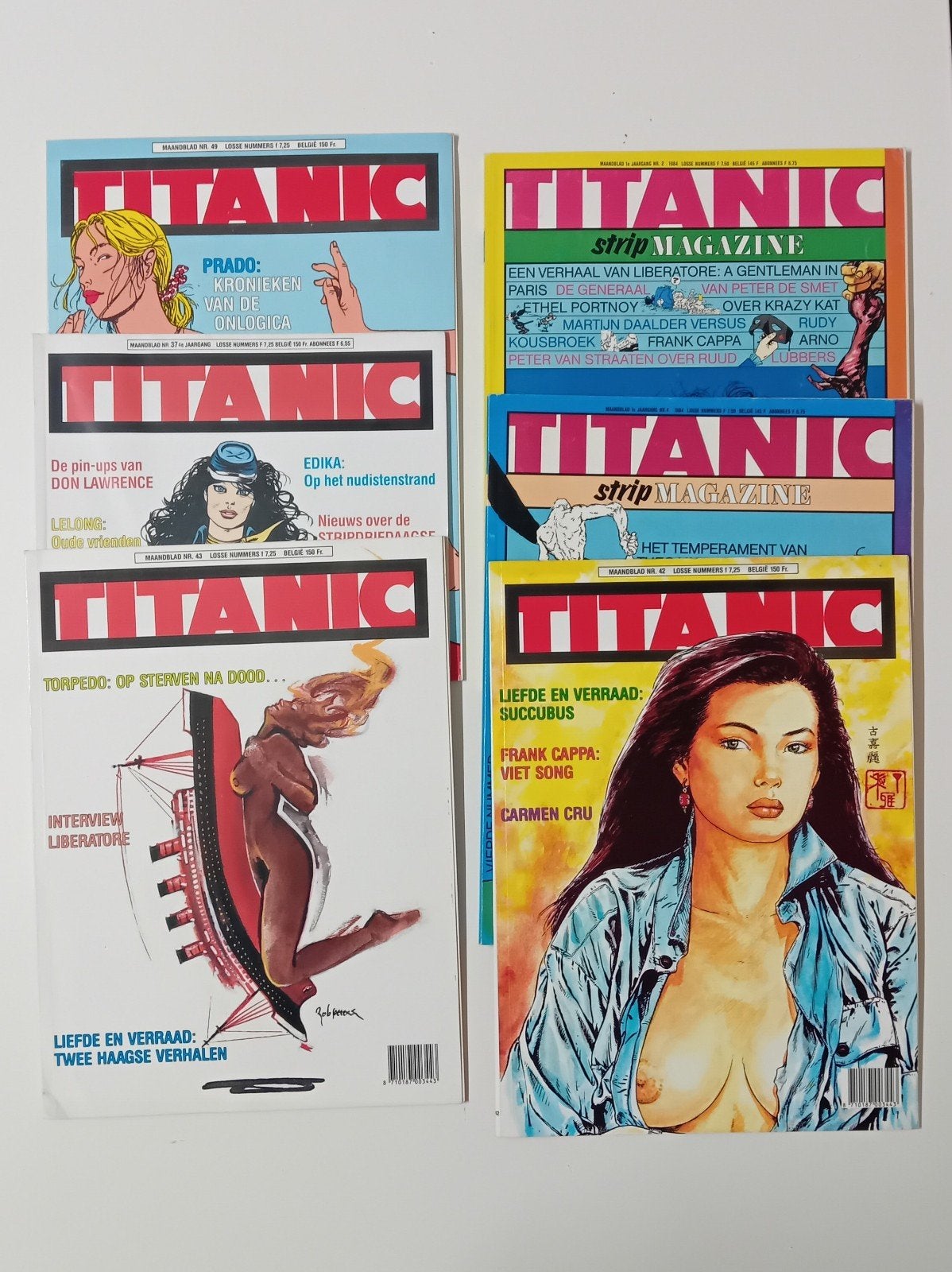 TITANIC, Meerdere comics, Ophalen of Verzenden, Zo goed als nieuw, Europa