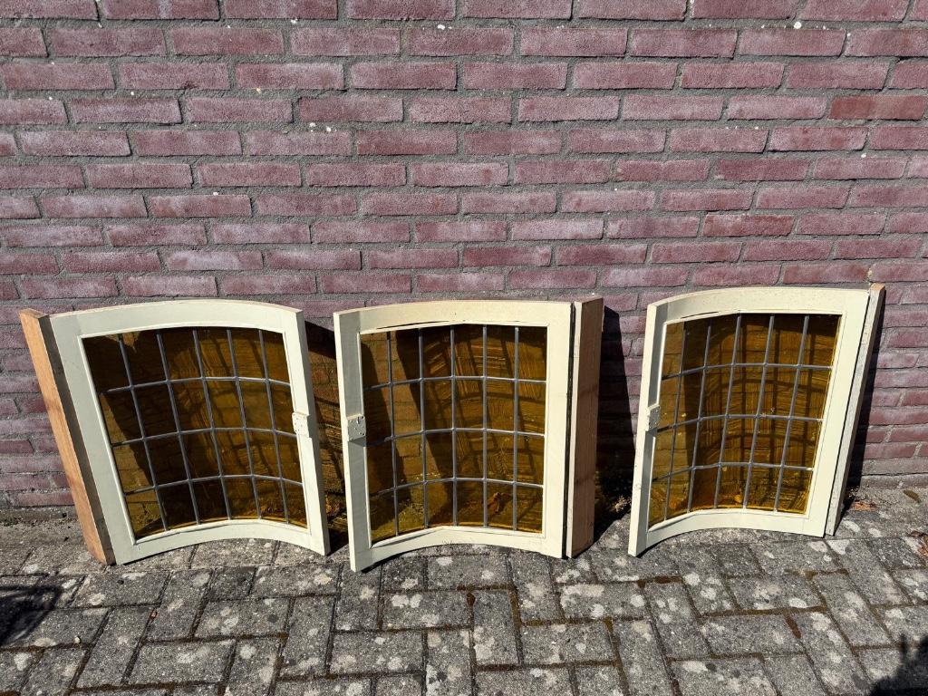 Glas in lood deurtjes, Ophalen, Gebruikt, Minder dan 80 cm, Overige typen