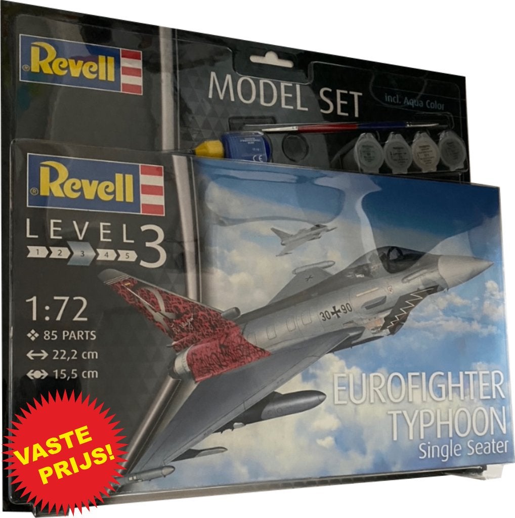 Eurofighter Typhoon Single Seater (Revell 03952) 1/72, 1:72 tot 1:144, Revell, Nieuw, Ophalen of Verzenden