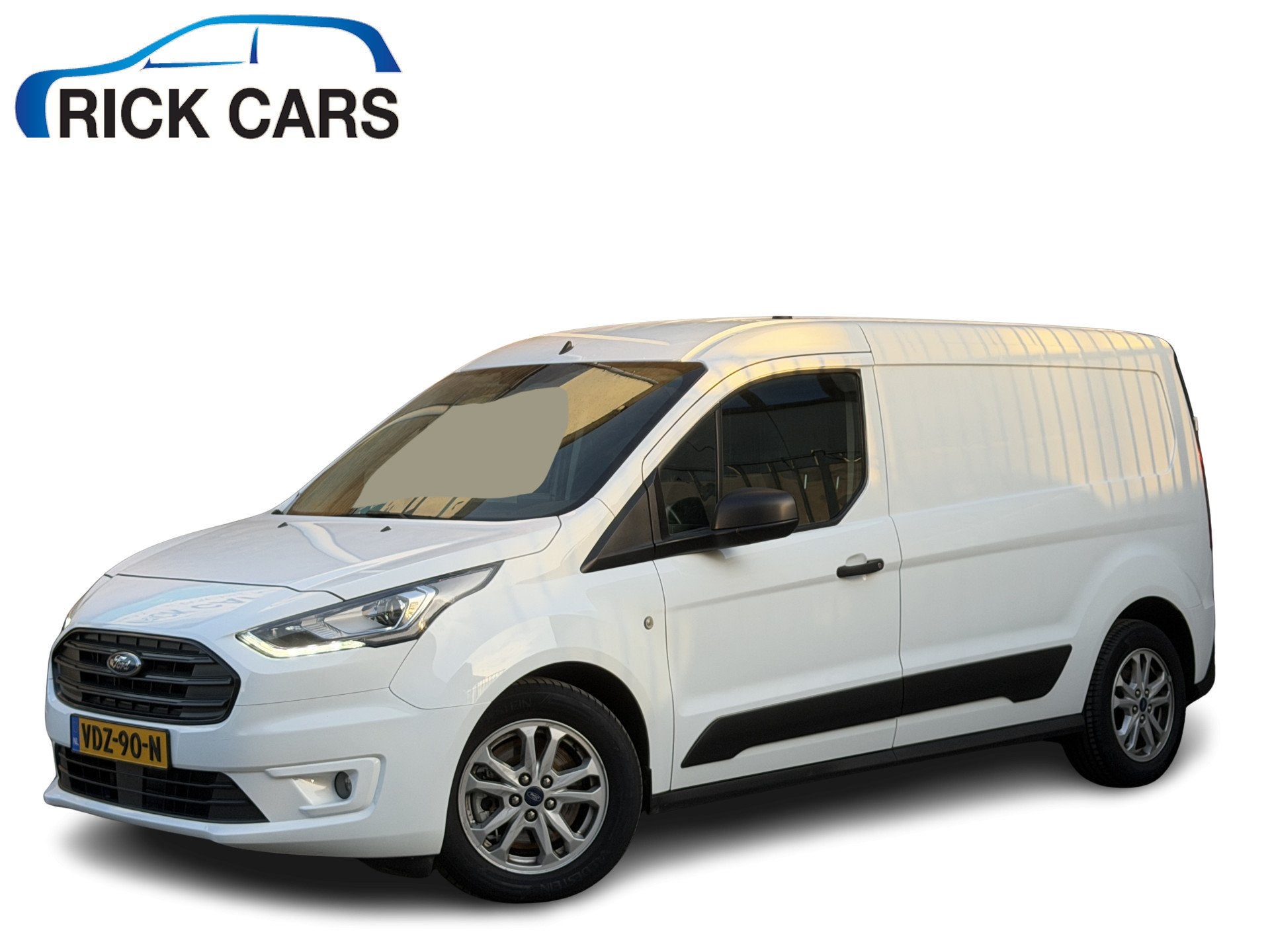 Ford Transit Connect 1.5 EcoBlue 120PK Euro 6 L2 3 zits Crui, Stof, Gebruikt, 1553 kg, Wit