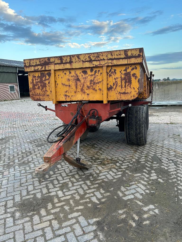 Kiepwagen, Ophalen, Transport