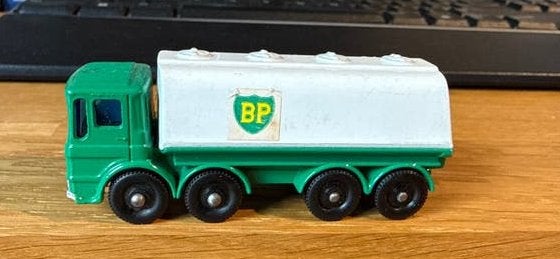 Matchbox lesney 32 BP Tankwagen in nieuwstaat, Verzenden, Zo goed als nieuw, Bus of Vrachtwagen