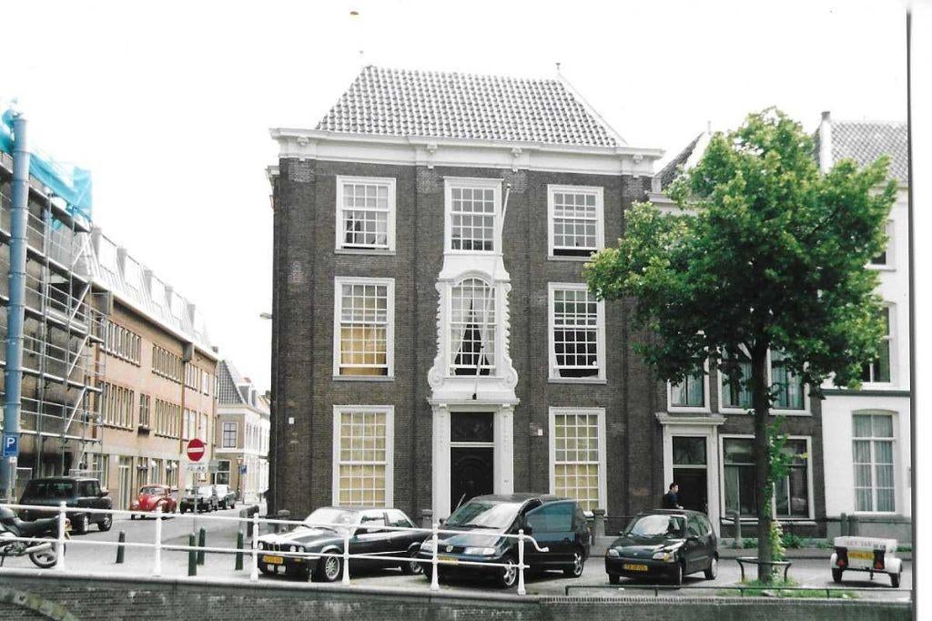 leiden  tijdelijk gem.huis 1929  rapenburg, 1960 tot 1980, Verzenden, Foto, Zo goed als nieuw