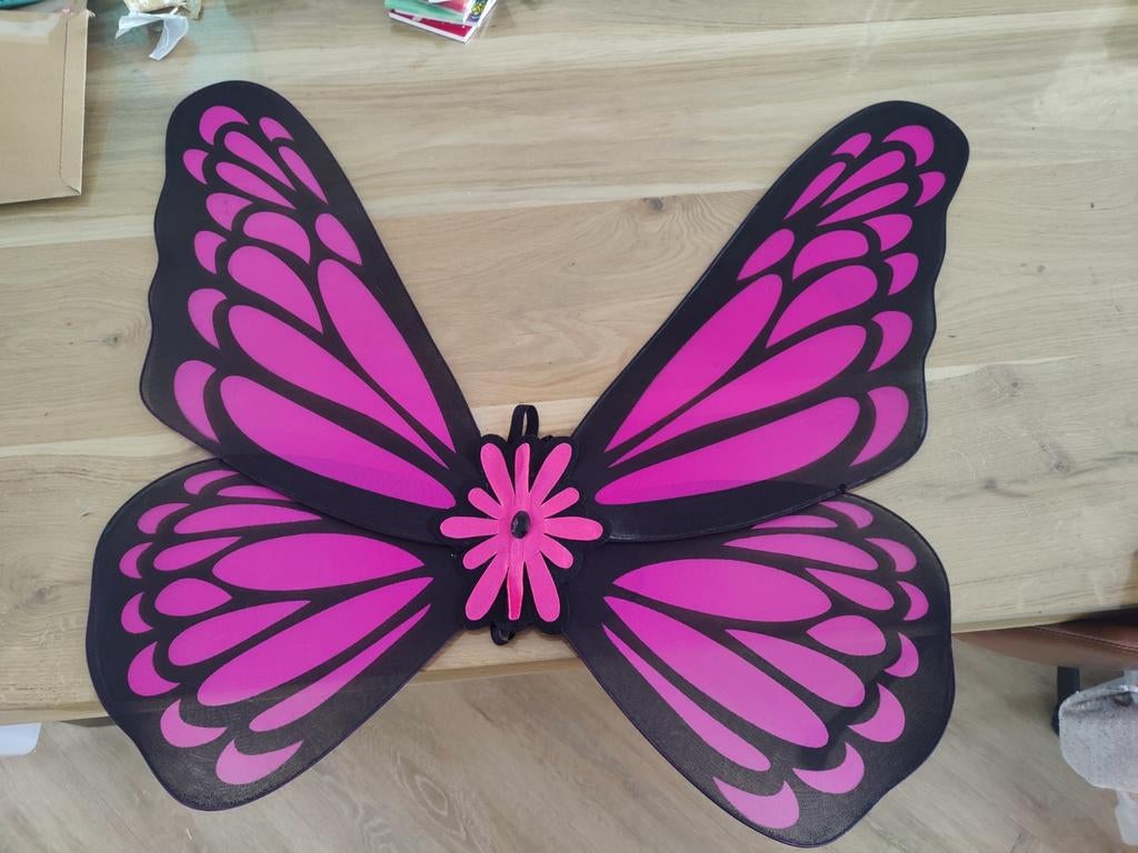 Vlinder vleugels voor een kind, Kinderen en Baby's, Carnavalskleding en Verkleedspullen, Ophalen, Meisje