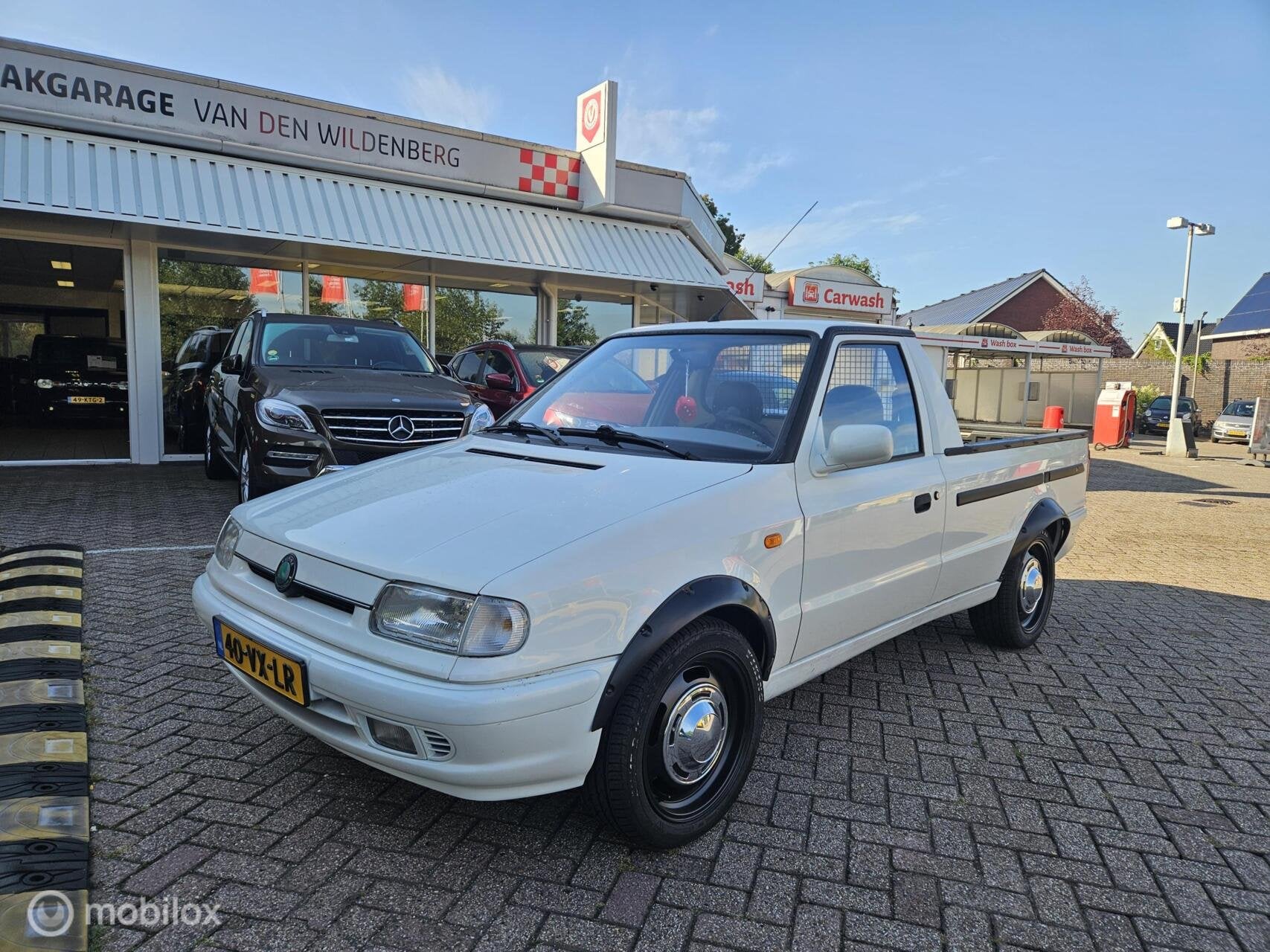 Skoda Felicia Pick-up / UNIEK 1.9 D, Auto's, 750 kg, 4 cilinders, 400 kg, Origineel Nederlands