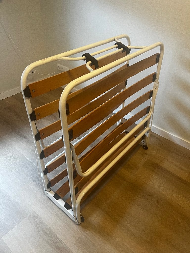 leuk Opklapbed 90*200, Ophalen, 90 cm, Eenpersoons, Zo goed als nieuw