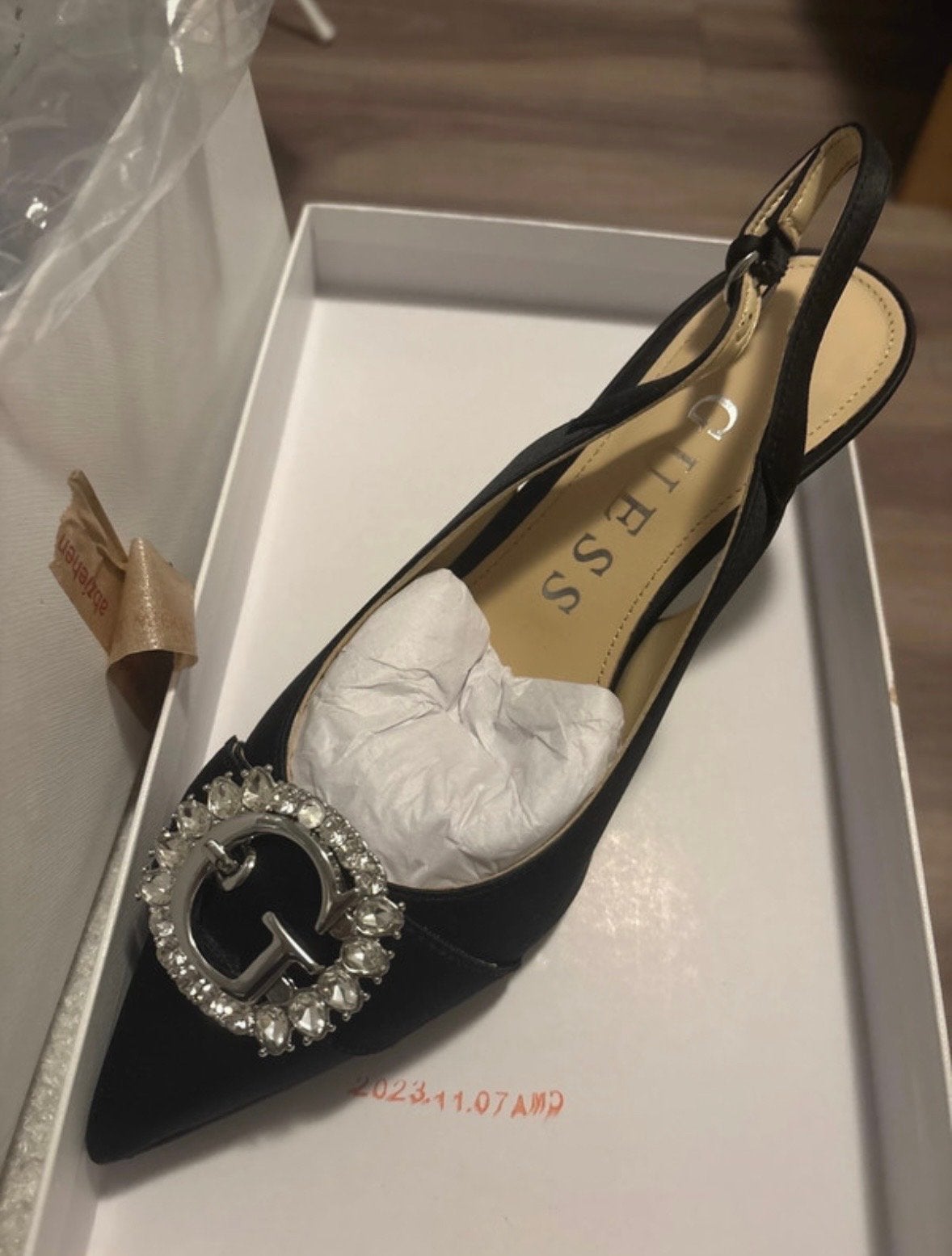 Guess Pumps 'Branca' - Zwart, Maat 36, Nieuw, Ophalen of Verzenden, Nieuw, Zwart, Pumps